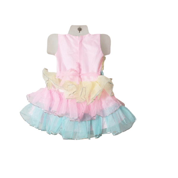 PM Girls Party Wear Frock - Image 2