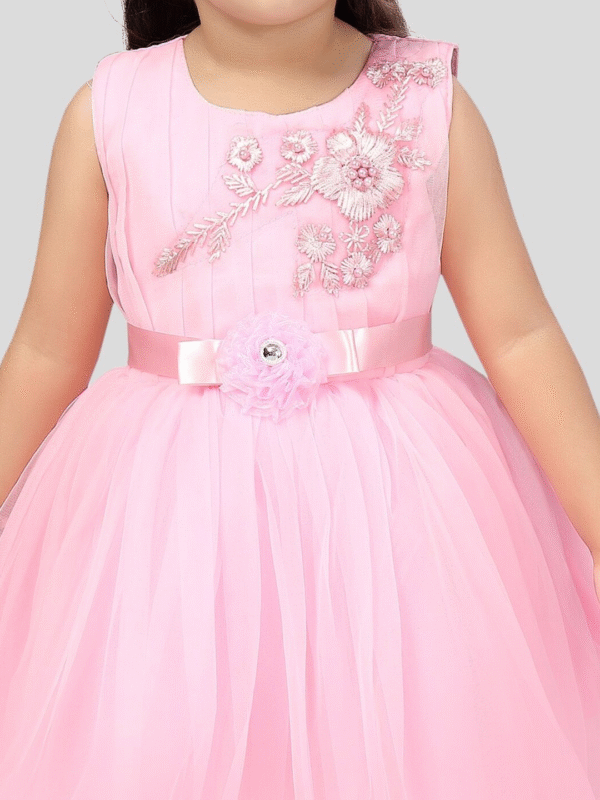 PM Girls Party Wear Frock - Image 5