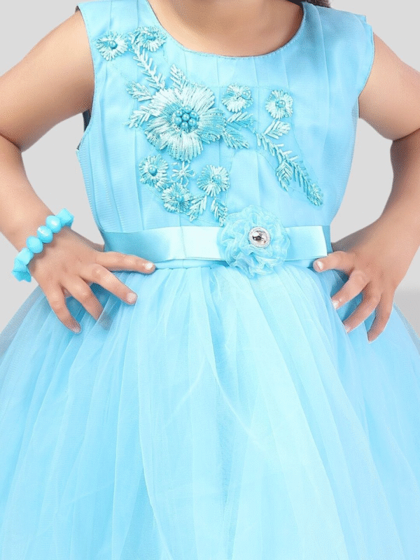 PM Girls Party Wear Frock - Image 5