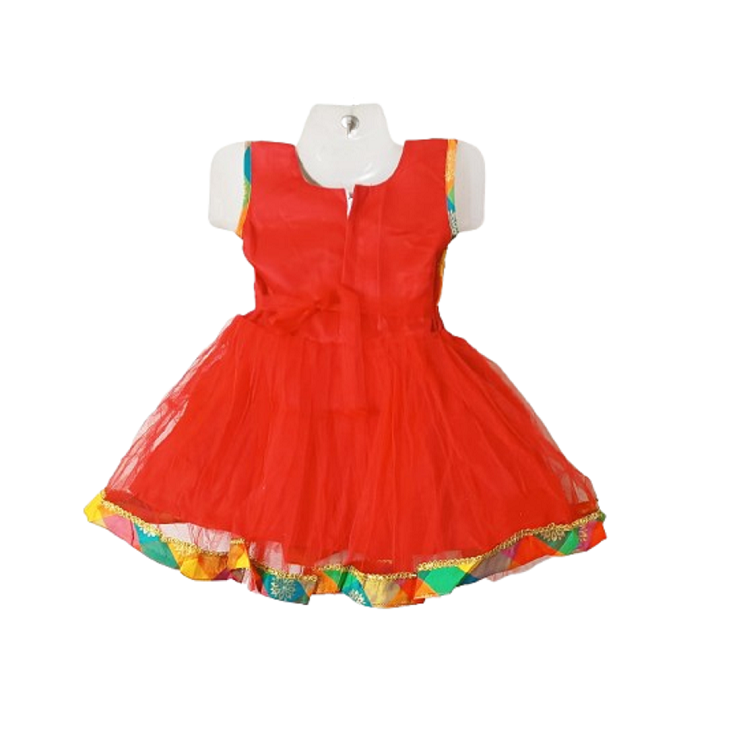 PM Girls Party Wear Frock - Image 4